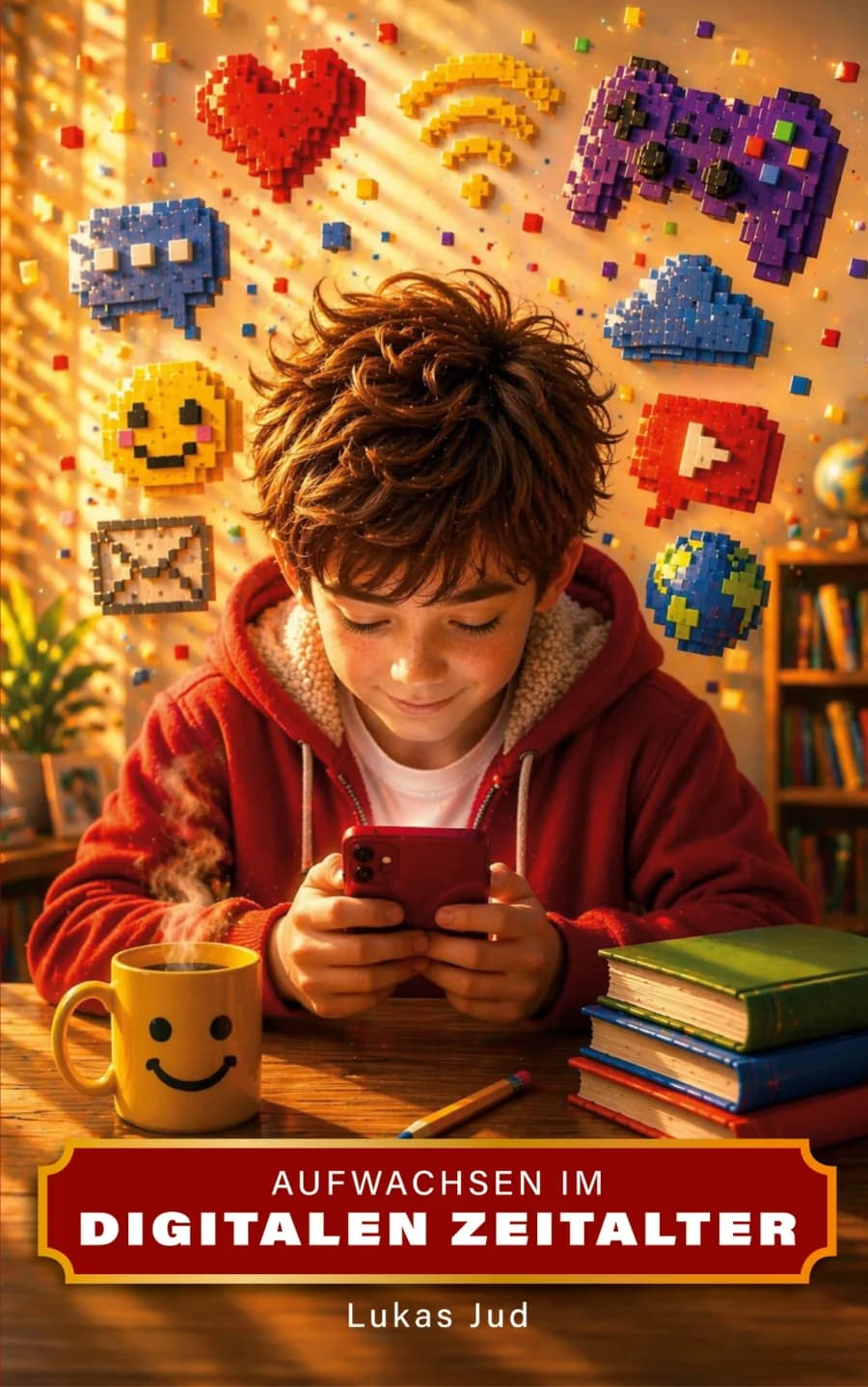 Buchcover Aufwachsen im digitalen Zeitalter
